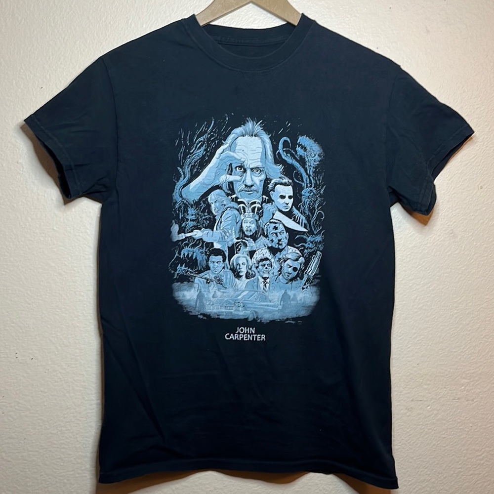 John Carter graphic T-shirt, Michael Myers, the thing and more characters